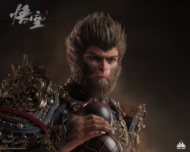 Queen Studios : Black Myth: WuKong - The Destined One Life-Size Bust 《黑神话:悟空》天命人1/1半身像