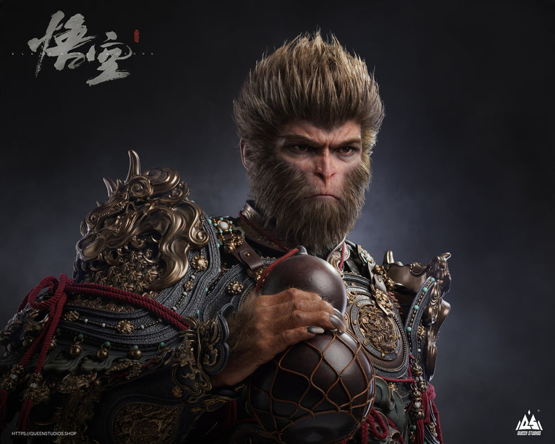 Queen Studios : Black Myth: WuKong - The Destined One Life-Size Bust 《黑神话:悟空》天命人1/1半身像