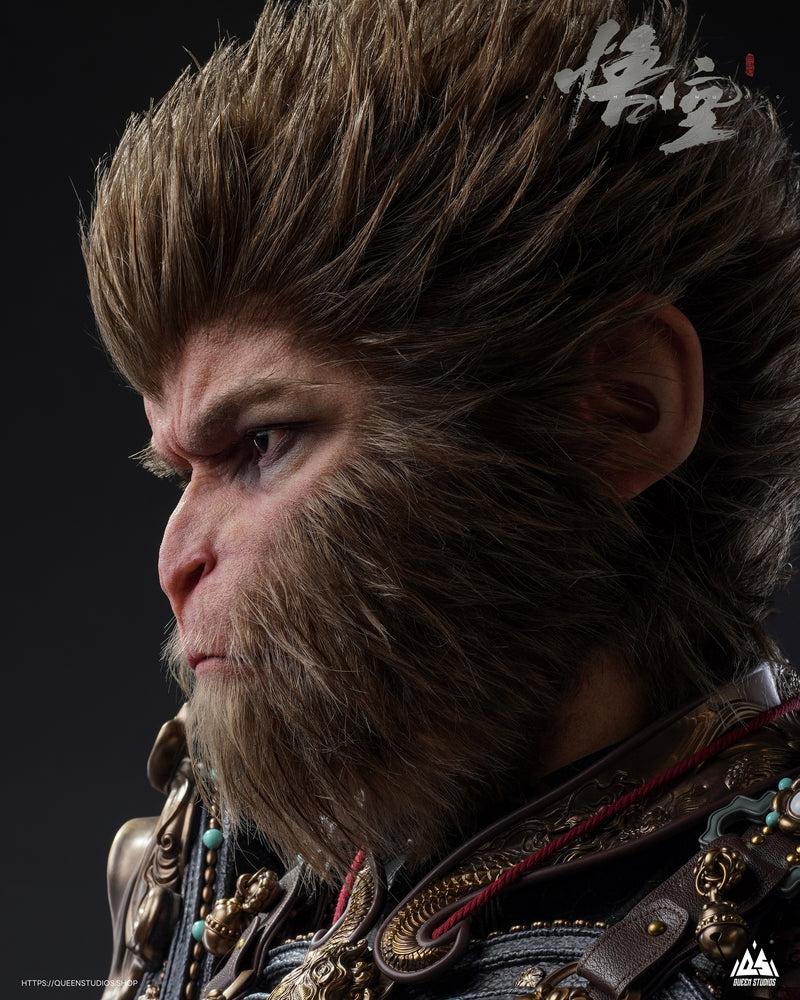 Queen Studios : Black Myth: WuKong - The Destined One Life-Size Bust 《黑神话:悟空》天命人1/1半身像