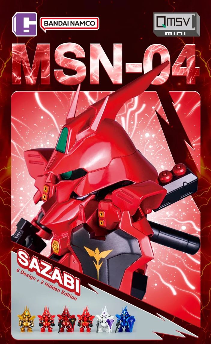 QMSV MSN-04 Sazabi Single Pcs