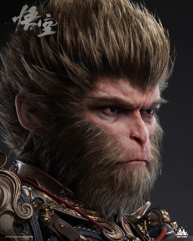 Queen Studios : Black Myth: WuKong - The Destined One Life-Size Bust 《黑神话:悟空》天命人1/1半身像