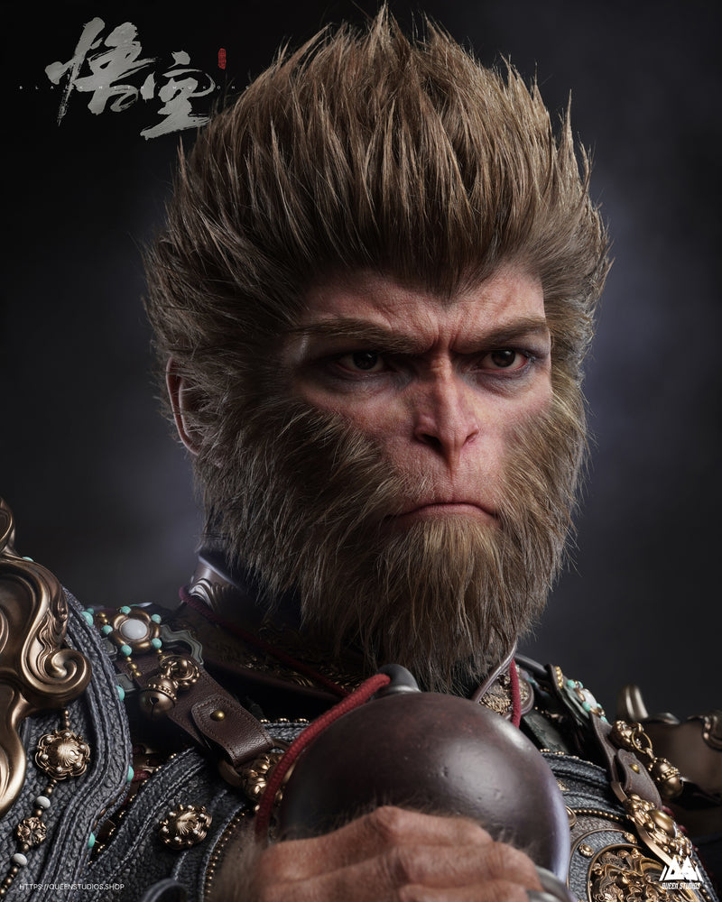 Queen Studios : Black Myth: WuKong - The Destined One Life-Size Bust 《黑神话:悟空》天命人1/1半身像