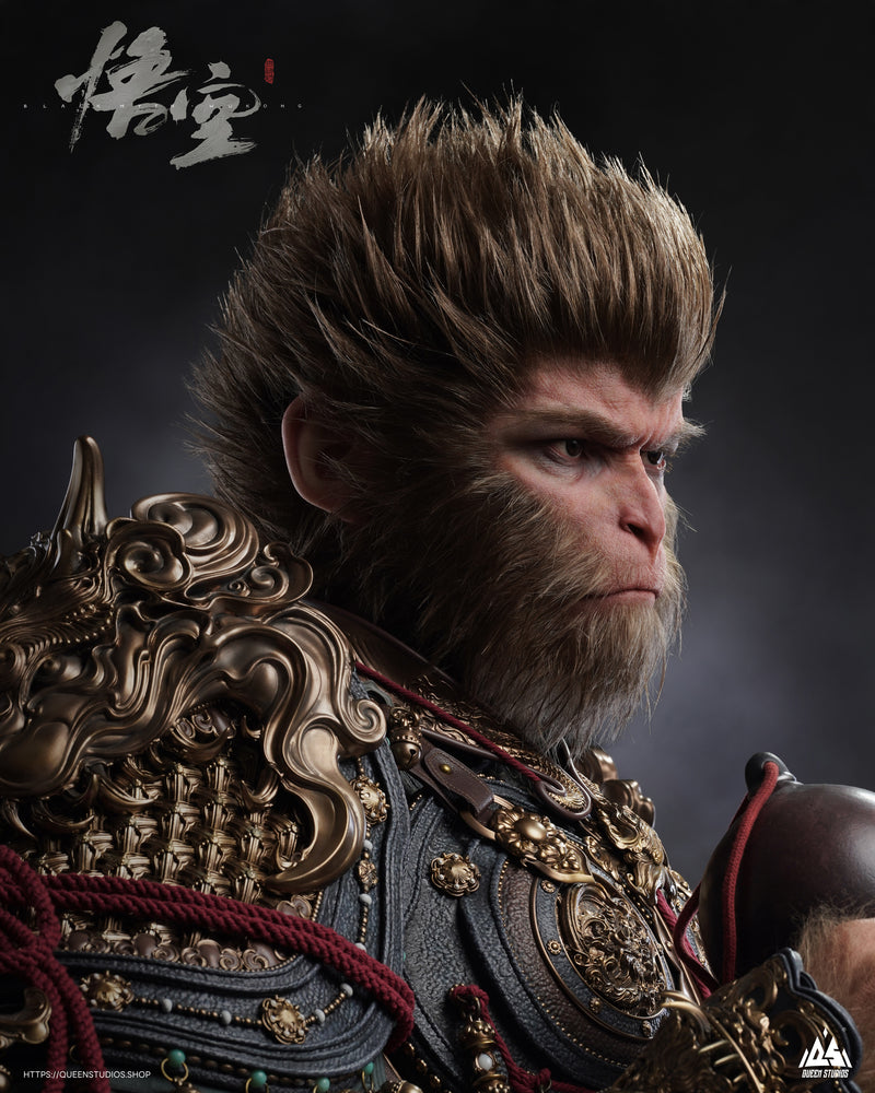 Queen Studios : Black Myth: WuKong - The Destined One Life-Size Bust 《黑神话:悟空》天命人1/1半身像