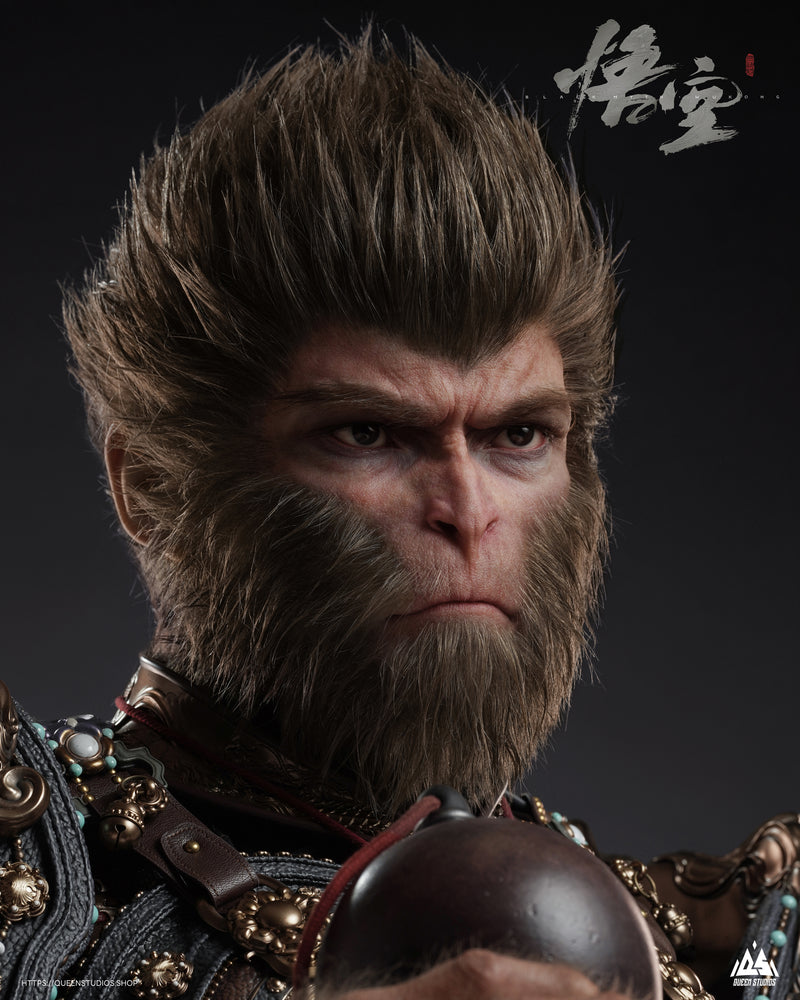 Queen Studios : Black Myth: WuKong - The Destined One Life-Size Bust 《黑神话:悟空》天命人1/1半身像