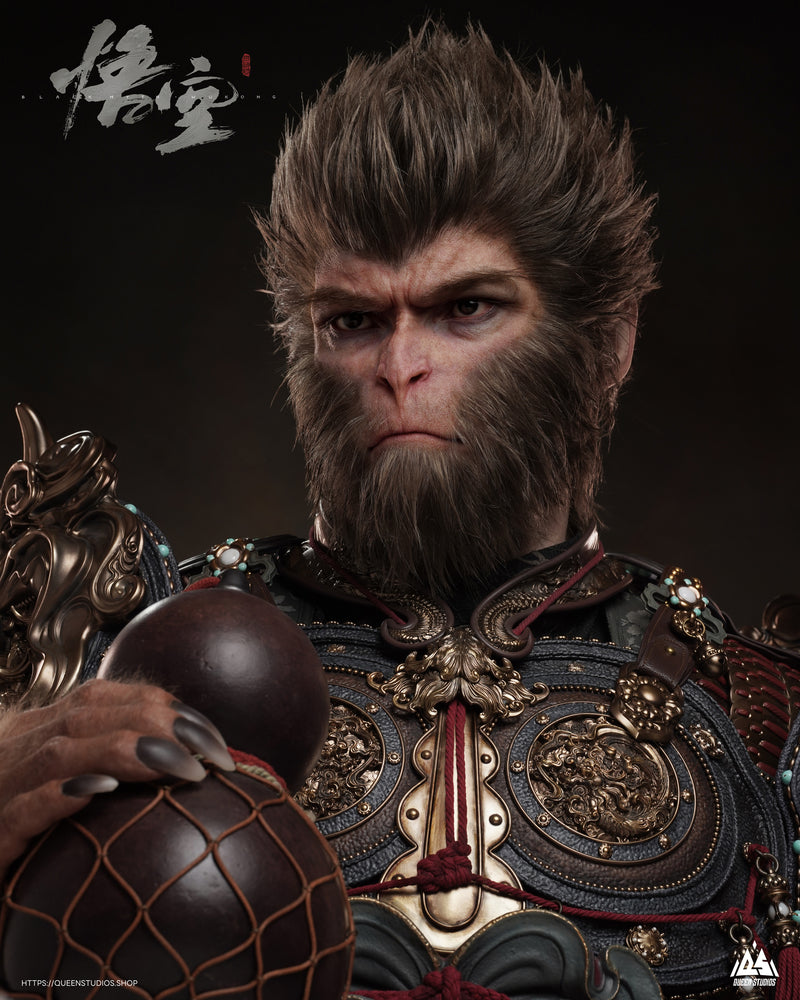 Queen Studios : Black Myth: WuKong - The Destined One Life-Size Bust 《黑神话:悟空》天命人1/1半身像