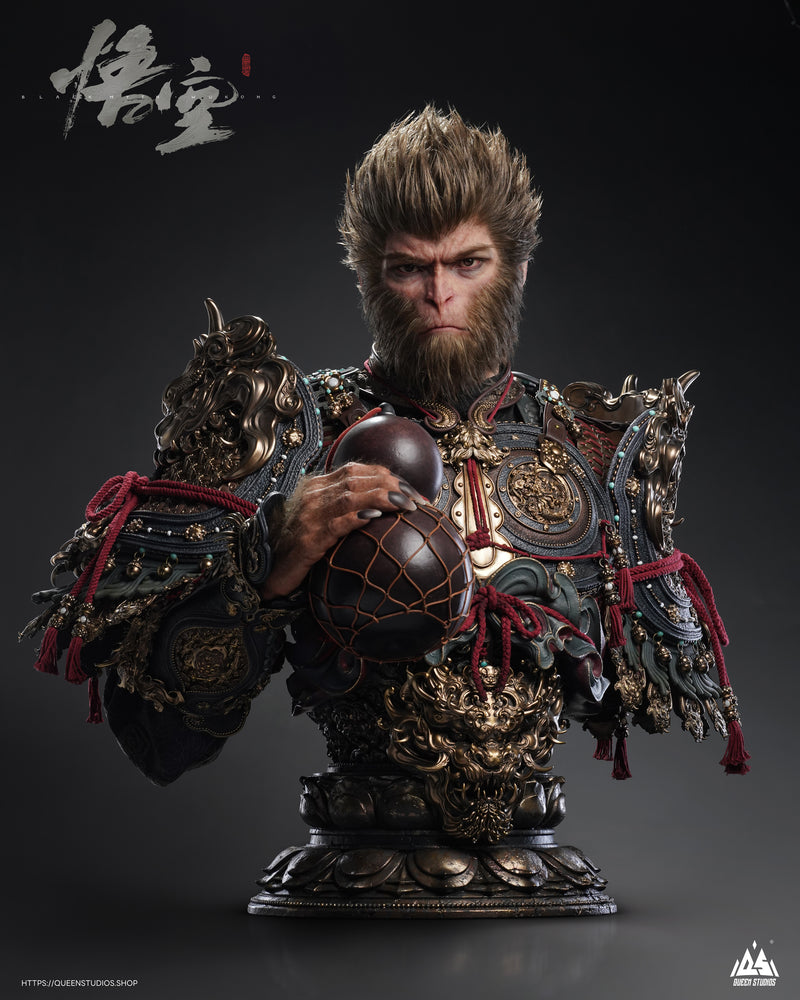 Queen Studios : Black Myth: WuKong - The Destined One Life-Size Bust 《黑神话:悟空》天命人1/1半身像