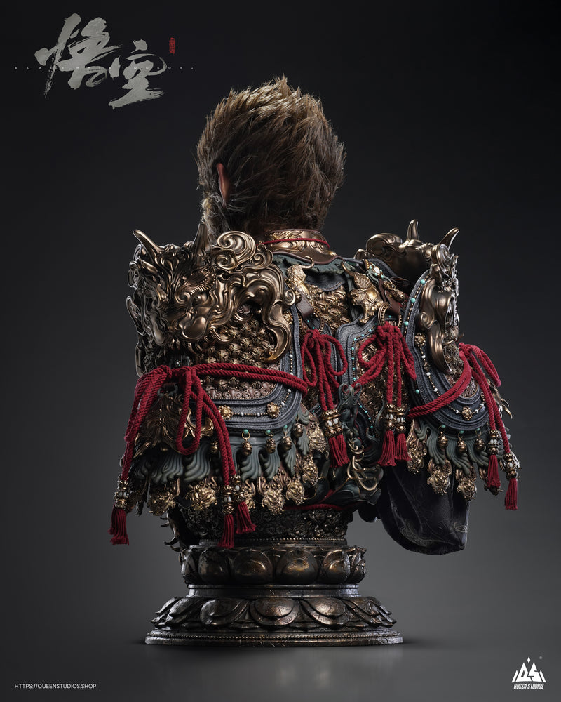 Queen Studios : Black Myth: WuKong - The Destined One Life-Size Bust 《黑神话:悟空》天命人1/1半身像