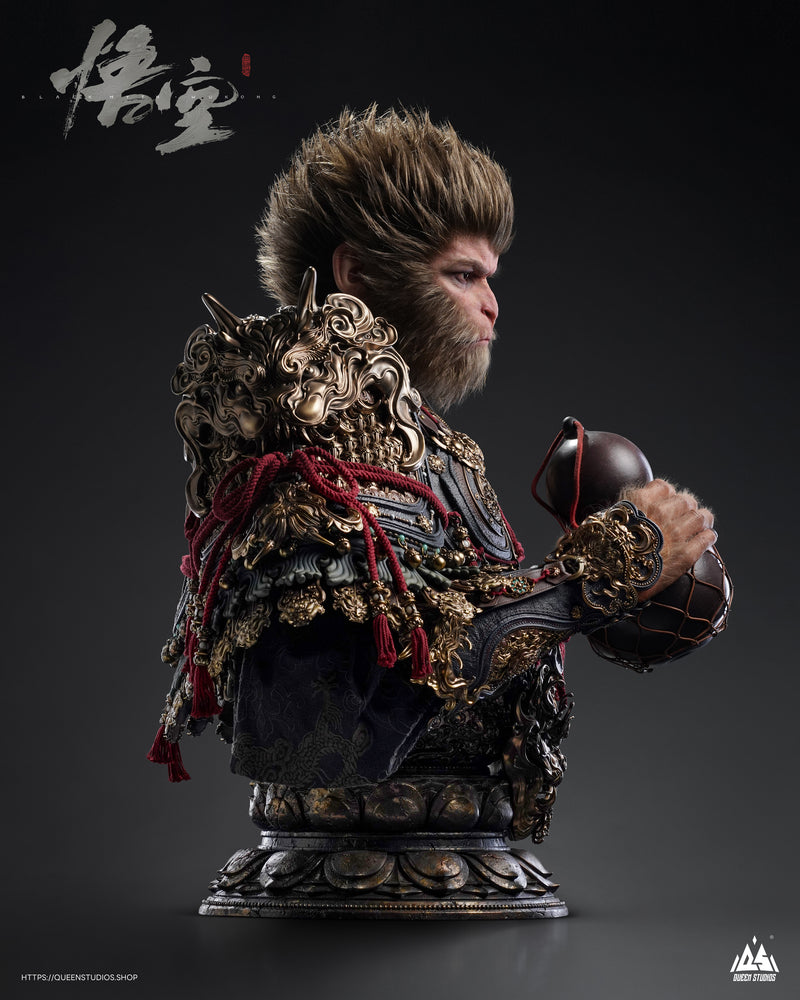 Queen Studios : Black Myth: WuKong - The Destined One Life-Size Bust 《黑神话:悟空》天命人1/1半身像