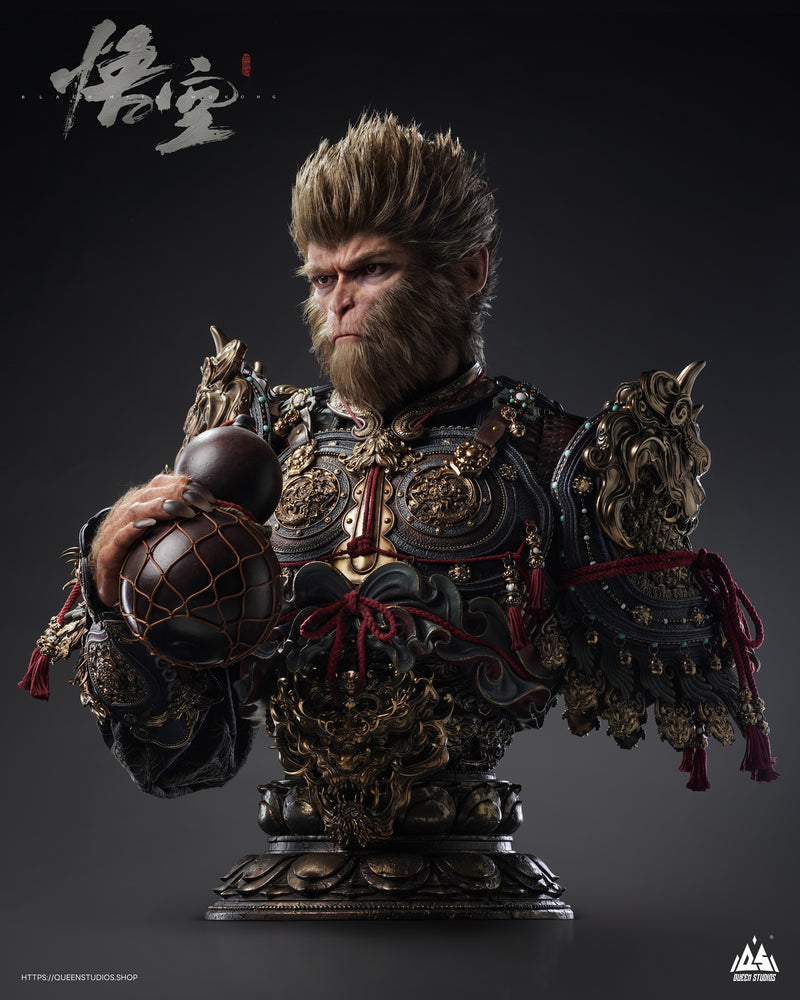 Queen Studios : Black Myth: WuKong - The Destined One Life-Size Bust 《黑神话:悟空》天命人1/1半身像