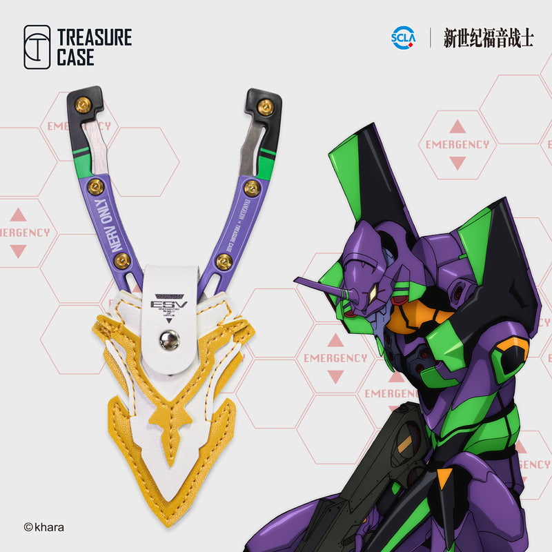 Treasure Case X Evangelion Single Blade Cutter Set