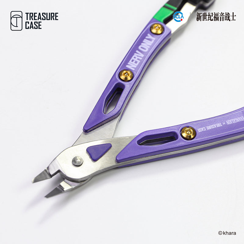 Treasure Case X Evangelion Single Blade Cutter Set