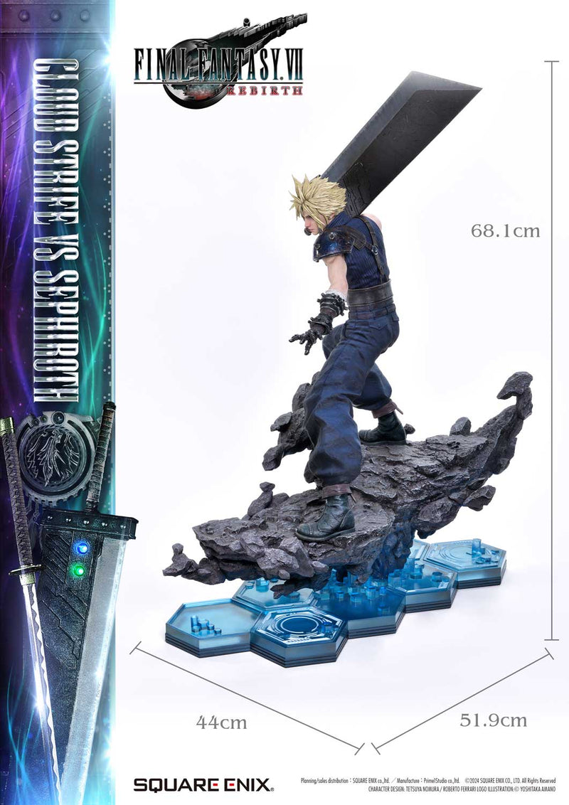 Prime 1 Studio - MASTERLINE FINAL FANTASY VII REBIRTH 1/4 Scale – Cloud Strife vs Sephiroth