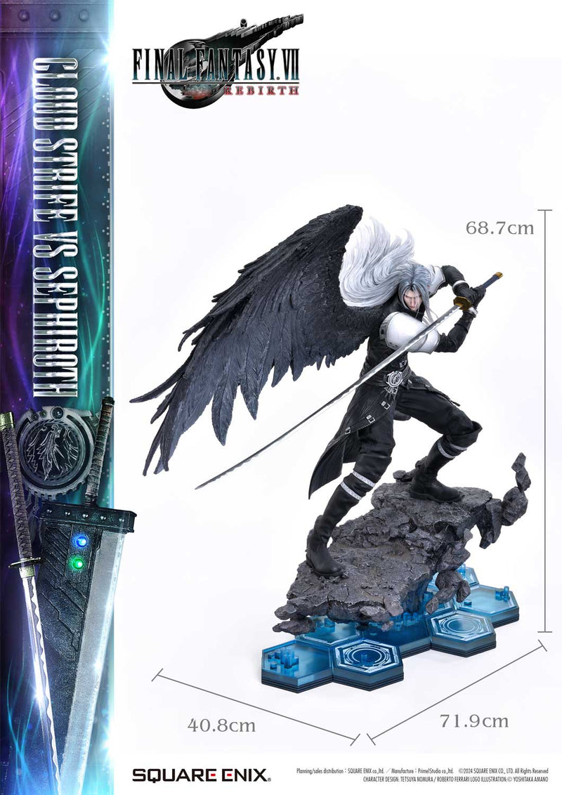 Prime 1 Studio - MASTERLINE FINAL FANTASY VII REBIRTH 1/4 Scale – Cloud Strife vs Sephiroth