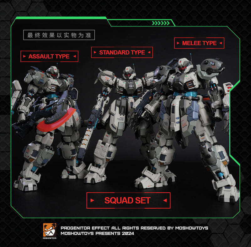 MOSHOW Illustrious Class: Tyrant - Foxhound Squad No.2- Squad Set (3 in 1)