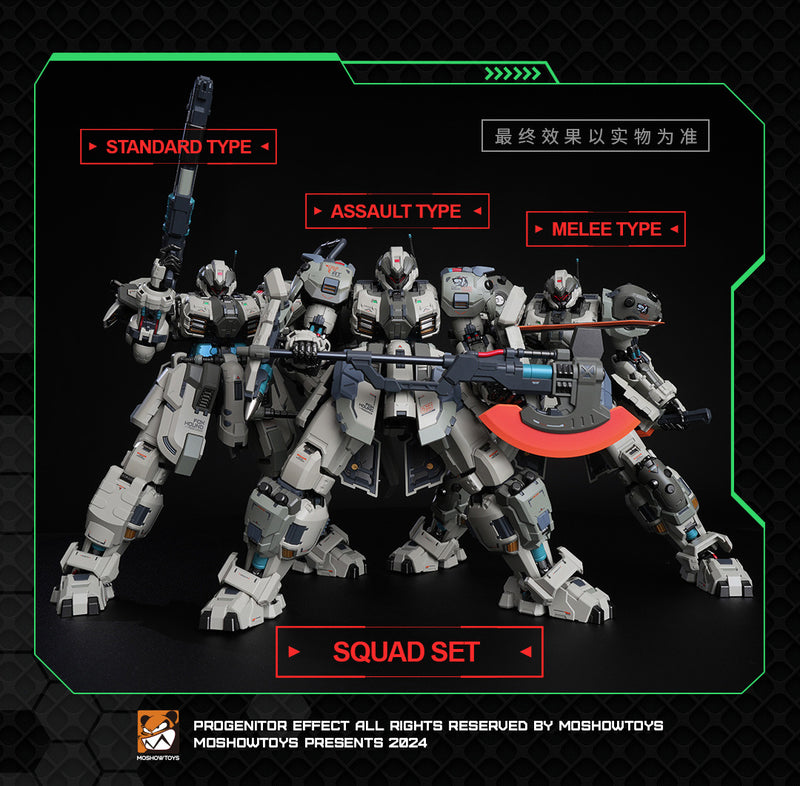 MOSHOW Illustrious Class: Tyrant - Foxhound Squad No.2- Squad Set (3 in 1)