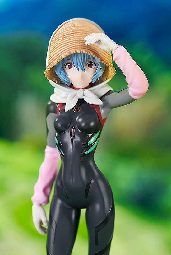 Rebuild of Evangelion POP UP PARADE Rei Ayanami Farming Ver.