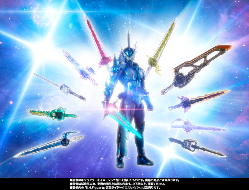 S.H.Figuarts Kamen Rider Cross Saber & 10 Holy Sword Set