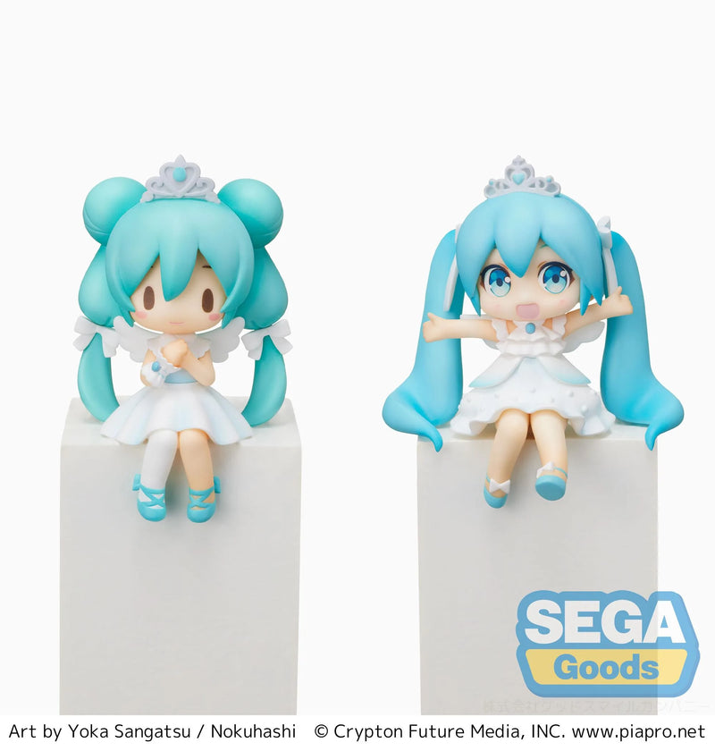 Hatsune Miku MP Perching Mini Figure "Hatsune Miku 15th Anniversary Ver." Yoka Sangatsu ver. / Nokuhashi ver.